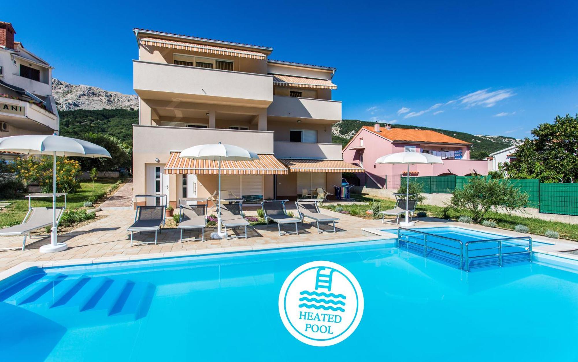Apartments Viktorija 2 Baška Extérieur photo